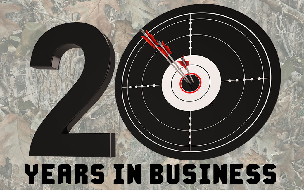 20 Years in Business